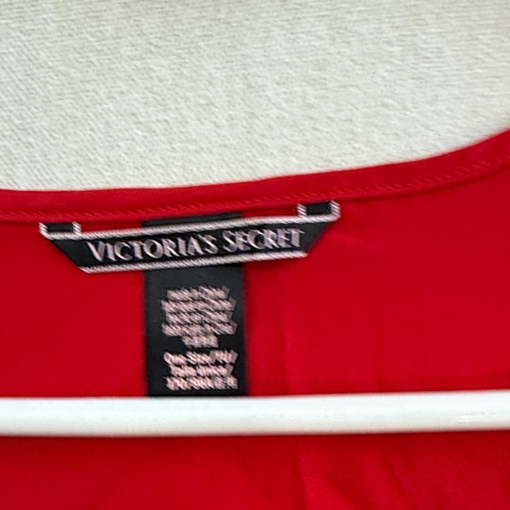 Victoria's Secret Red Satin Robe - Picture 2 of 7